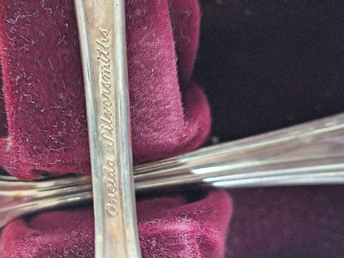 67 pc ONEIDA SILVERSMITHS CLAIRHILL FAIRHILL SILVERPLATE FLATWARE - Bild 9 von 10