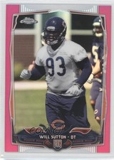 2014 Topps Chrome BCA Pink Refractor 277/399 Will Sutton #170 z6b