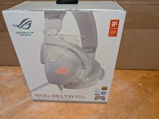 ASUS ROG Delta White Edition RGB Quad-Dac Gaming Headset NO MIC