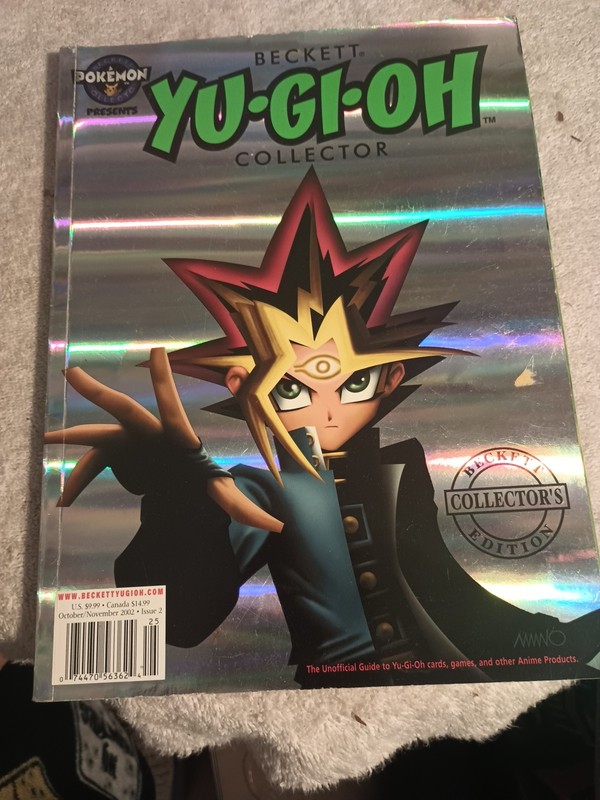 Beckett Yu-Gi-Oh Collector's Edition Magazine Oct/November 2002 