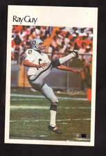 1978 Ray Guy Oakland Raiders Marketcom Football Photocard #35 NM