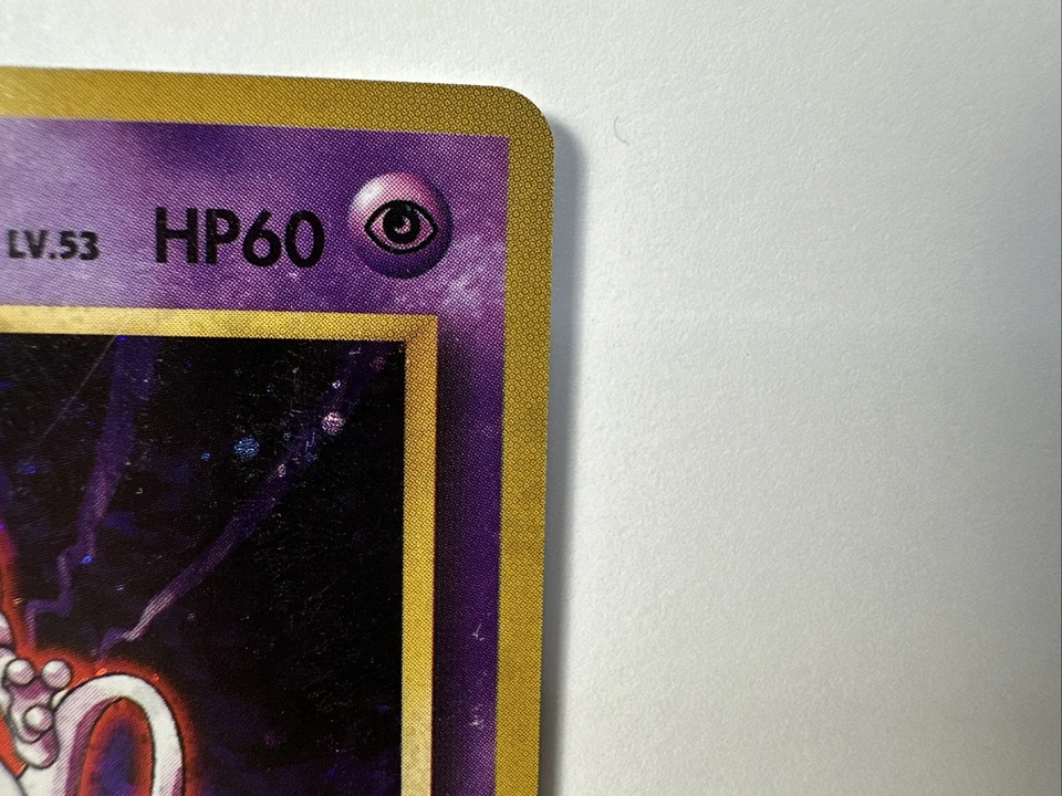 Mewtwo No. 150 Holo Rare Base set Japanese Pokemon Card 1996 - Image 3 of 4