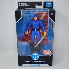 McFarlane DC Multiverse Nightmaster Shadowpact Red Platinum 7  Action Figure