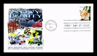 US COVER SNOWY BEAUTY FLOWERS FIRST DAY ISSUE PANDA CACHET