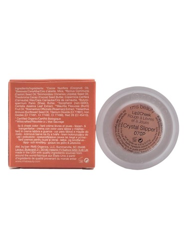 RMS Beauty Lip2Cheek Multitasking Buildable Cream Crystal Slipper 0.17oz NIB - Picture 2 of 3