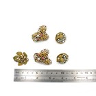 Vintage Robert Eugene De Mario Pearl CZ Clip On Earring Brooch Lot of 3 #M1430-2 — photo 8