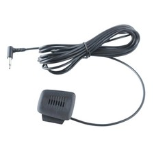 Car Audio Microphone Quick Installation ABS Construction Compact Lightweight