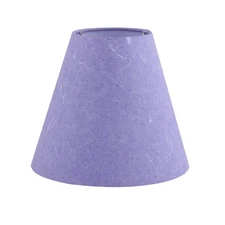 56048 Hardback Empire Transitional UNO Lamp Shade in Light Purple Washi Paper...