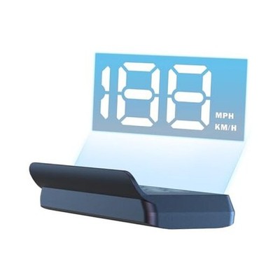 W2 White Head Up Display for Car Large Font Speed Projection, Auto W2-white