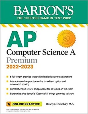 AP Computer Science a Premium, 2022-2023: Comprehensive Review wi