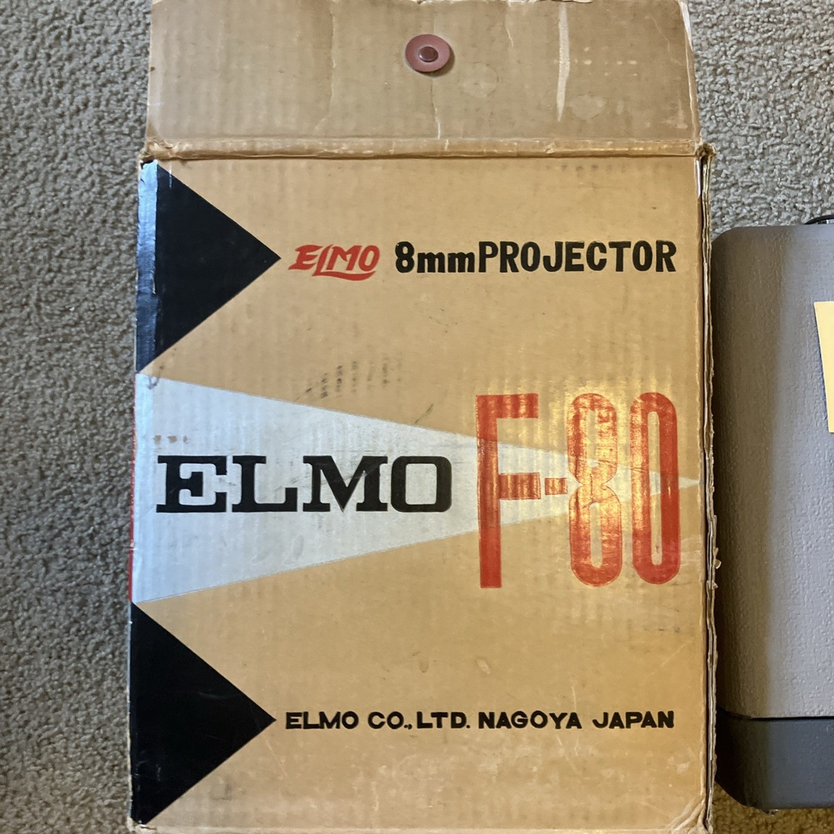 Vintage Elmo F-80 Projector In Original Box! | eBay