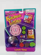 Tyco Kitchen Littles Lunchtime Set 1995 New in original Pkg.