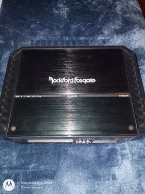 Rockford Fosgate PUNCH P400X4 4-Channel Car Audio Amplifier 400W RMS