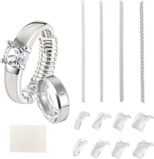Ring Size Adjuster for Loose Rings 12 Pack | Invisible Guard Insert &... 