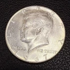 1967 Kennedy Half Dollar 40% Silver Coin Philadelphia Mint US