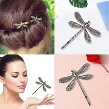 Dragonfly Shape Women Metal Hair Clips Barrette Slide Grips Hairpin Hair A2C1