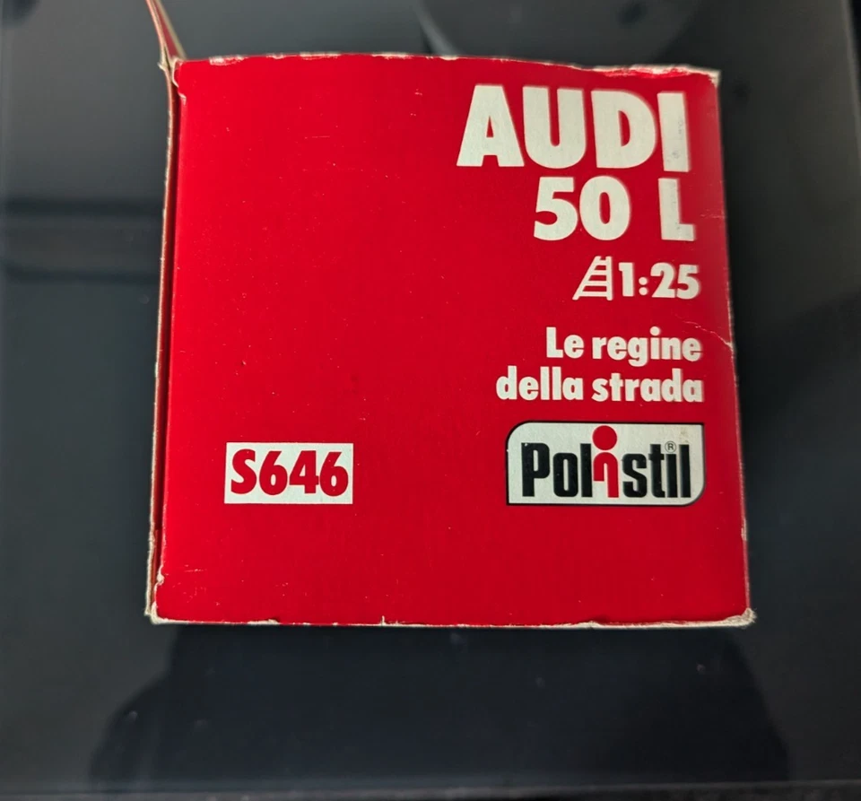 POLISTIL Audi 50L/VW Polo 1:25 Die Cast Boxed S646 Vintage 1978 Free P&P - Image 4 of 4