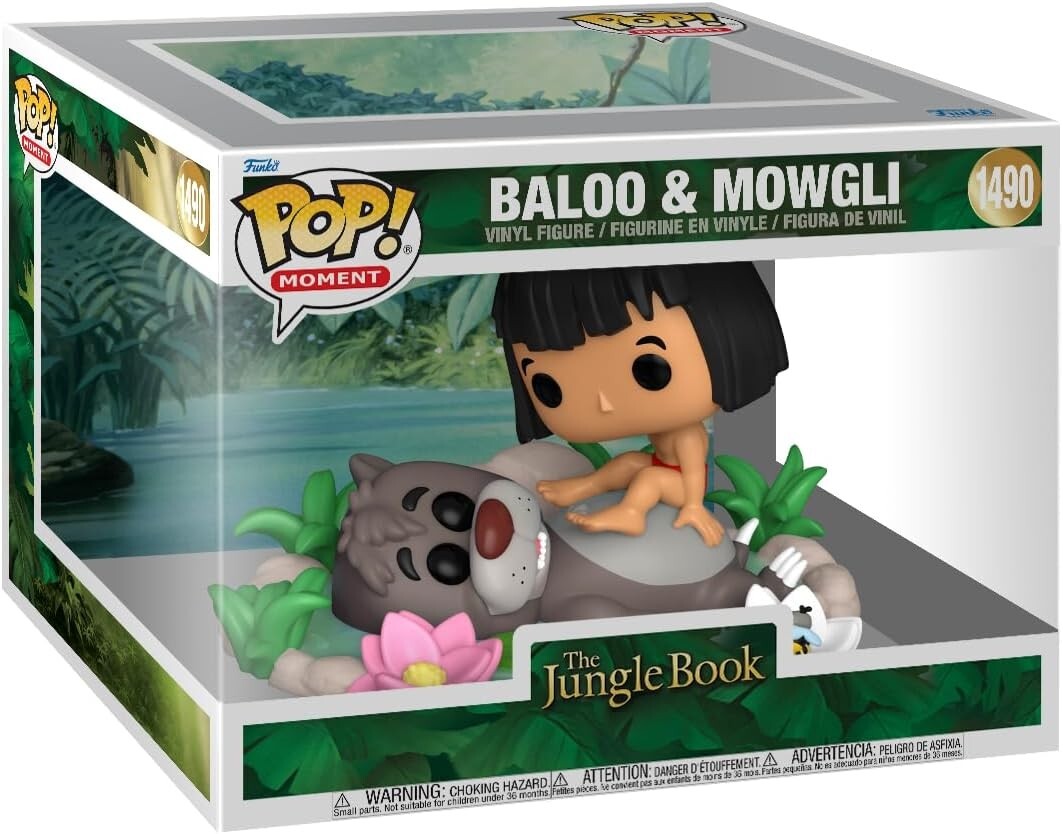 Funko Pop Moment Disney's The Jungle Book - Baloo & Mowgli