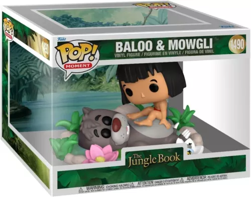 Funko Pop Moment Disney's The Jungle Book - Baloo & Mowgli Deluxe Figure