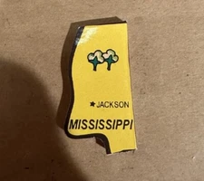 Mississippi REPLACEMENT STATE Small World Toys Wooden U.S.A. Map 1994 Puzzle