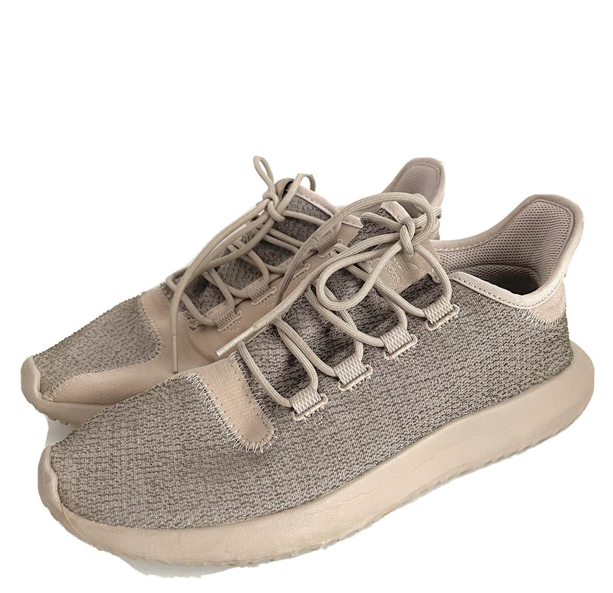 adidas mens shoes athletic size 9 brown beige Sneakers | eBay