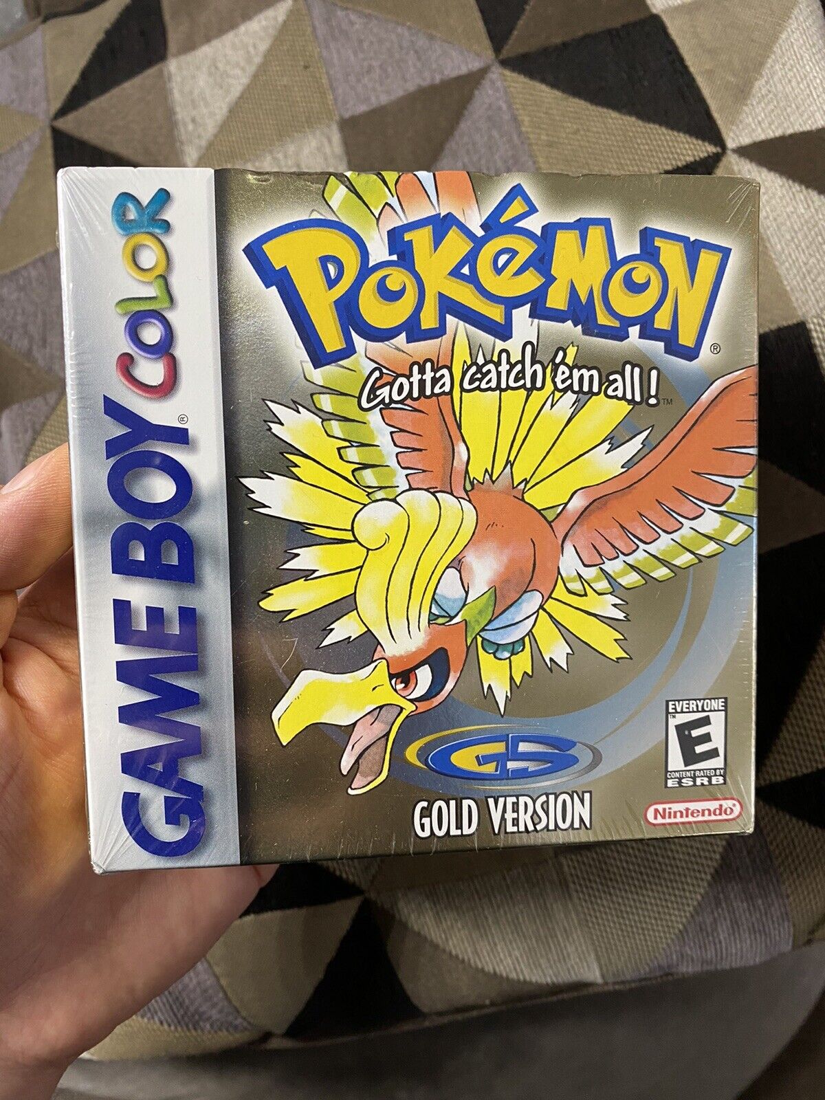 Pokemon Gold Version Sealed New Rare Gameboy Color Game Boy VGA Graded 80 NM