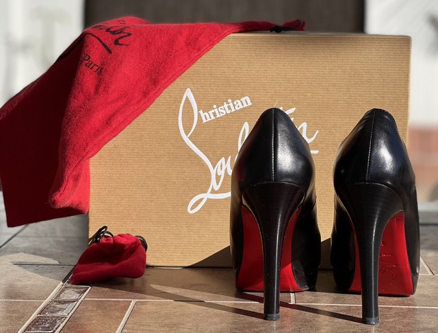 stilettos red sole