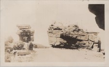 Lancha de vapor Balanced Rock 1935 Rock Colorado Springs 4,5x3 foto original