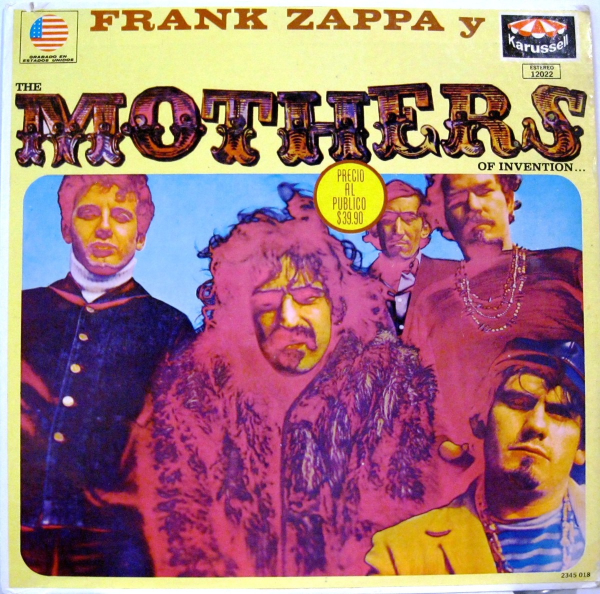 ■FRANK ZAPPA / THE MOTHERS OF INVENTION FRANK ZAPPA 