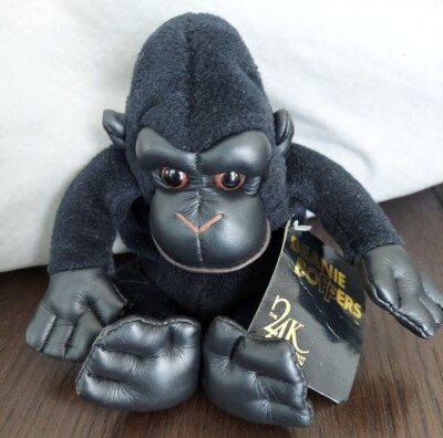 THE 24K Co SPECIAL EFFECTS DIV. BEANIE BOPPERS 'RAMON' THE GORILLA 1997 PLUSH. 