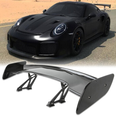 For Porsche 718 Cayman GTS 57'' Rear Trunk Spoiler Lip GT Racing Wing ABS Glossy