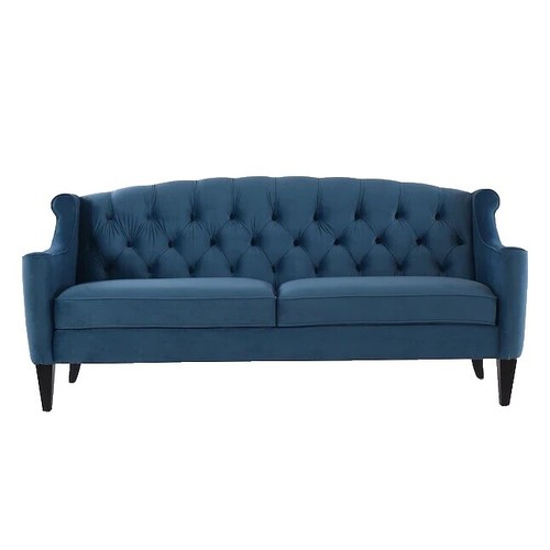 1990s Ligne Roset Tufted Three Seat Lenny Sofa Upholstered in