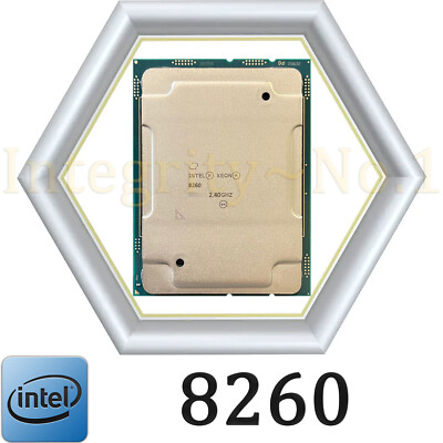 Intel Xeon Platinum 8260 SRF9H 2.30GHz 24-Core 35.75MB LGA-3647 CPU ...