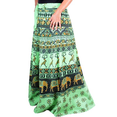 plus size ethnic skirts
