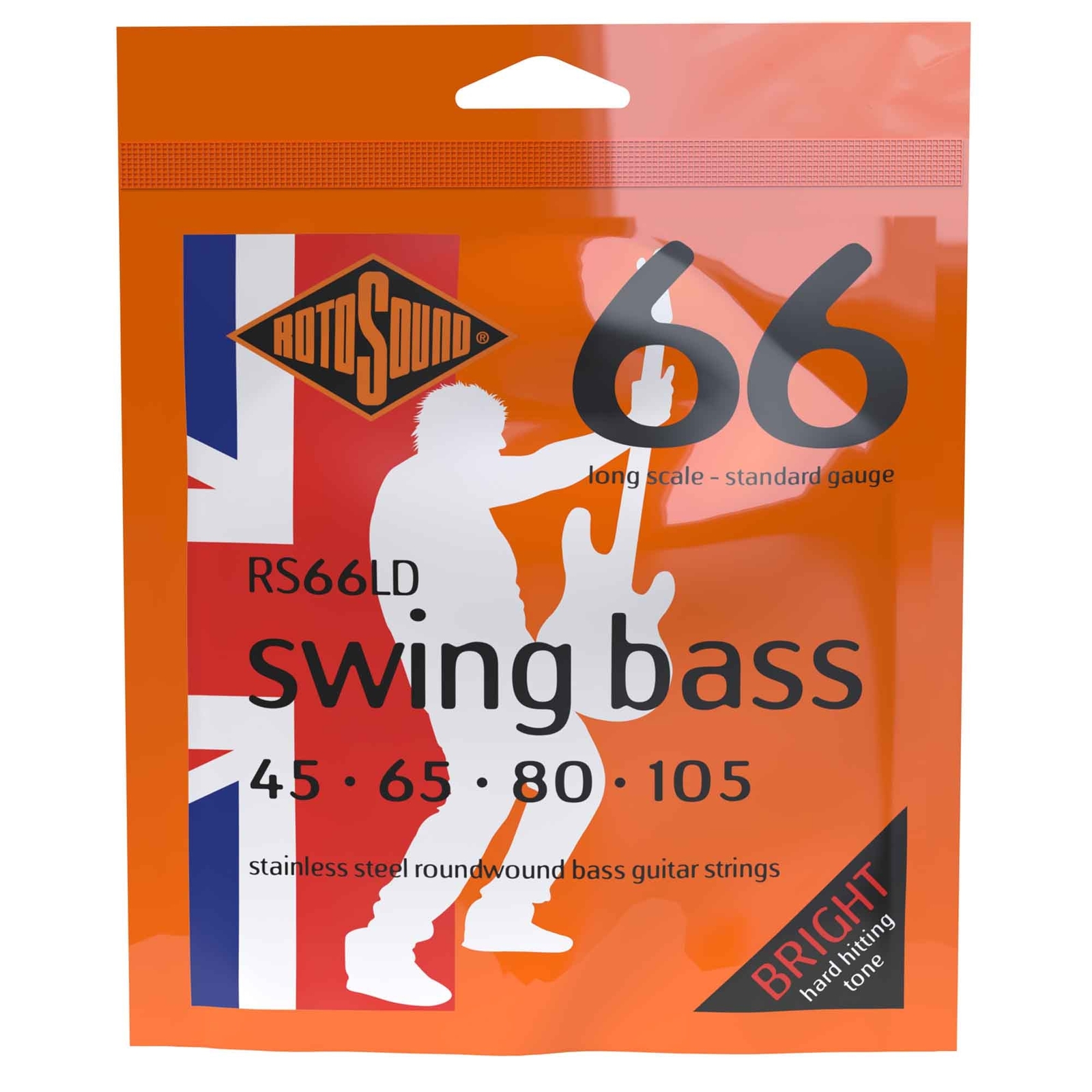 Rotosound Swing Bass RS66LD 45‑105 Stainless Steel Strings