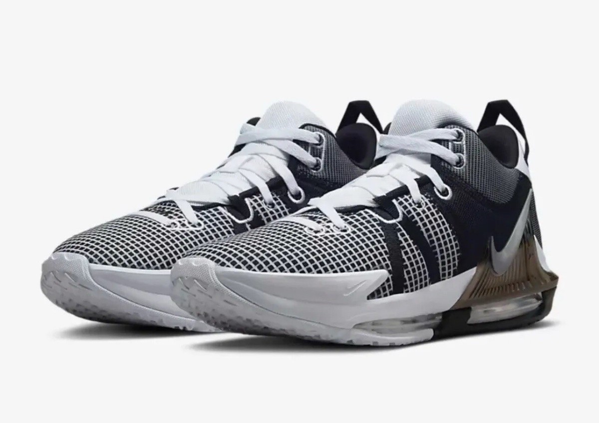 Nike Lebron Witness VII DM1123-100 White/Black Basketball Shoes