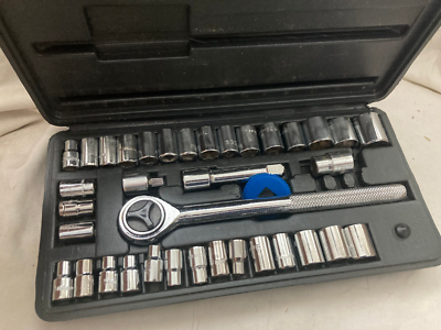 Allied 40pc Socket Set #86078W | SAE | Standard | 1/4in. 6 Allied 40pc Socket Set #86078W | SAE | Standard | 1/4in. 6