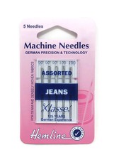Hemline Mixed Size Heavy Sewing Machine Needles - Jeans Denim Canvas Work Wear