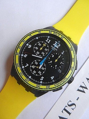 Swatch+Chrono Plastic+SUSB404 Sifnos+ New / New | eBay