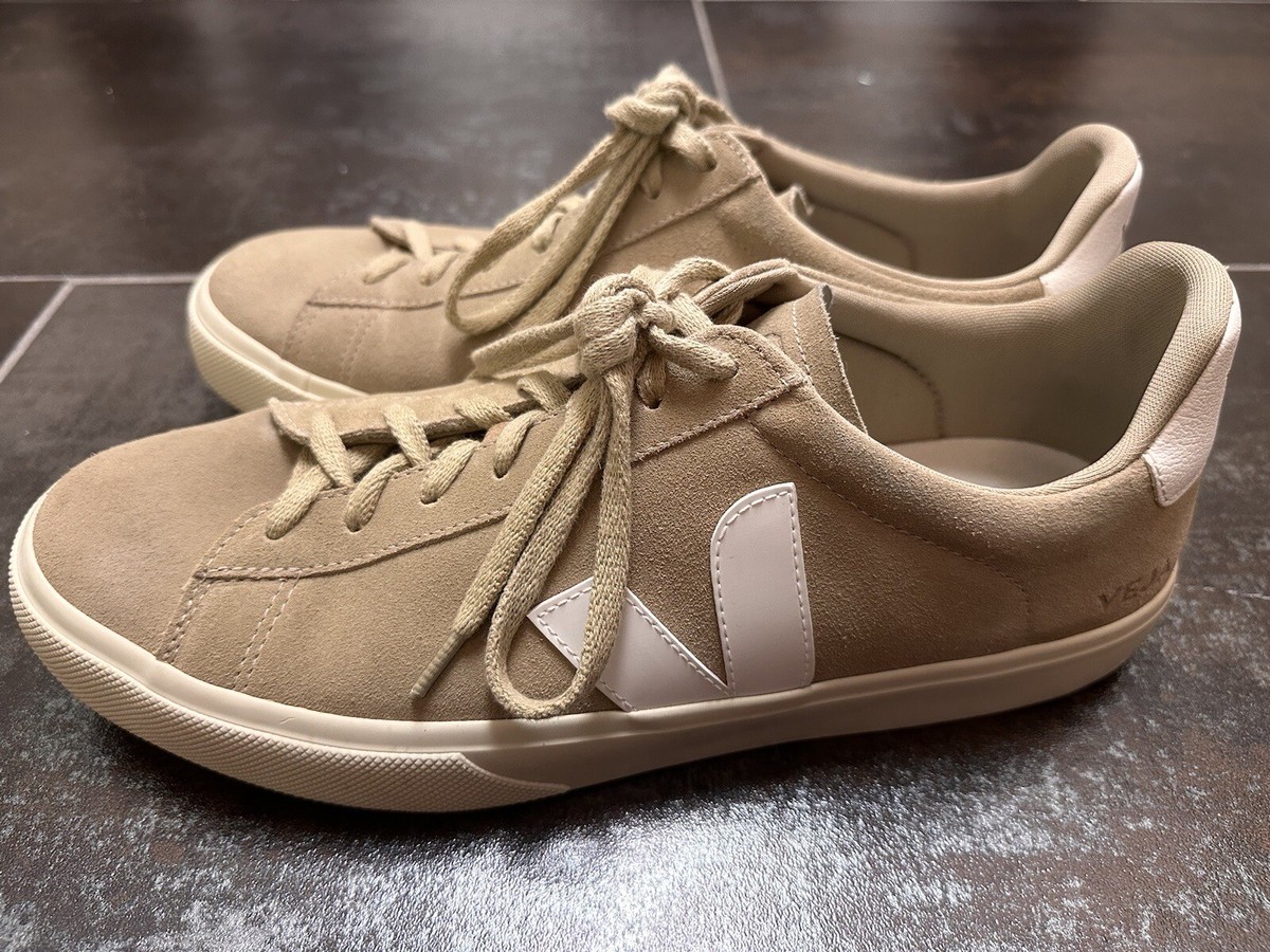 【関税込み】Campo Ca Sneakers - Veja - Nylon - Beige Veja Campo Tan Beige Suede Sneaker Mens Shoes EU 46 US 11.5