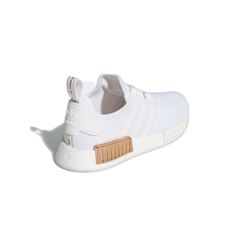 Adidas Originals NMD R1 Women Shoes white Gold Boost Sneakers SZ 6- 8 fv1788  | eBay