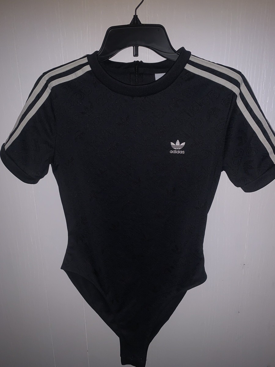 NWOT ADIDAS JACQUARD BODYSUIT ONE PIECE SHIRT SMALL WOMENS JERSEY NWOT ADIDAS JACQUARD BODYSUIT ONE PIECE SHIRT SMALL WOMENS JERSEY