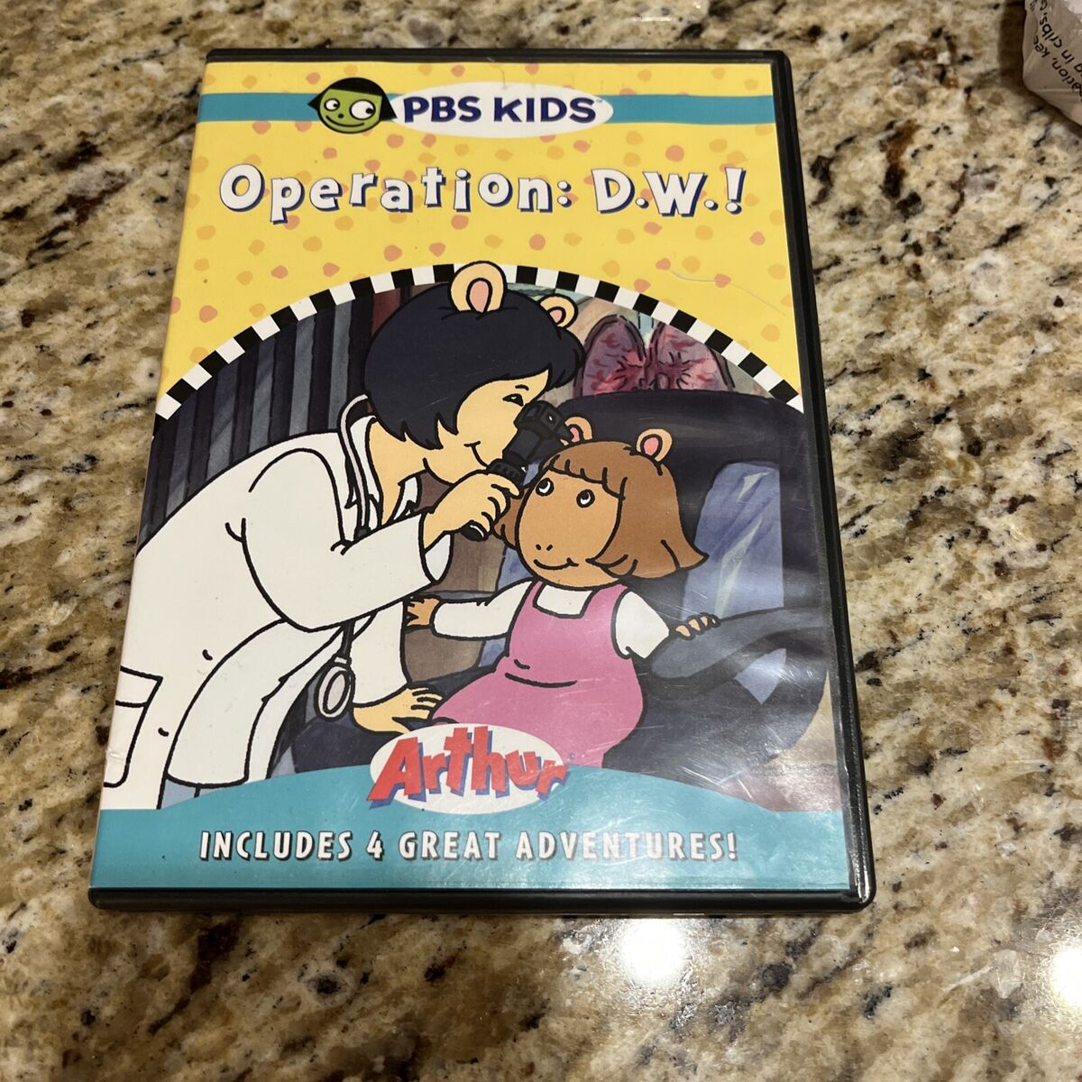 PBS KIDS Arthur Operation DW DVD 2008 Kids TV Show Season 10 Hearing, Binky Bike PBS KIDS Arthur Operation DW DVD 2008 Kids TV Show Season 10 Hearing, Binky Bike
