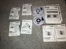 Bundle Lot Canon Digital Camera Powershot SD110 SD800 IS Guides/ Solution Disks+