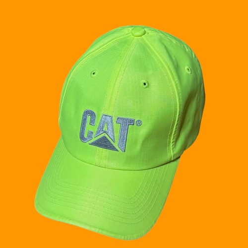 Caterpillar CAT Equipment Hi-Vis Sicherheit gelb neongrün reflektierende Mütze Kappe