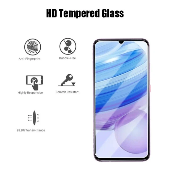 Protector Pantalla Cristal Templado 3 PIEZAS para Xiaomi Redmi Note 10 9 8 7 Pro 9S 8T Foto 3 de 4