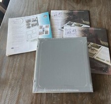 Creative Memories old style 12x12 album gray with pages  protector pages