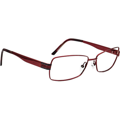 Gucci Eyeglasses GG 2750 GTX Red Rhinestones Rectangular
