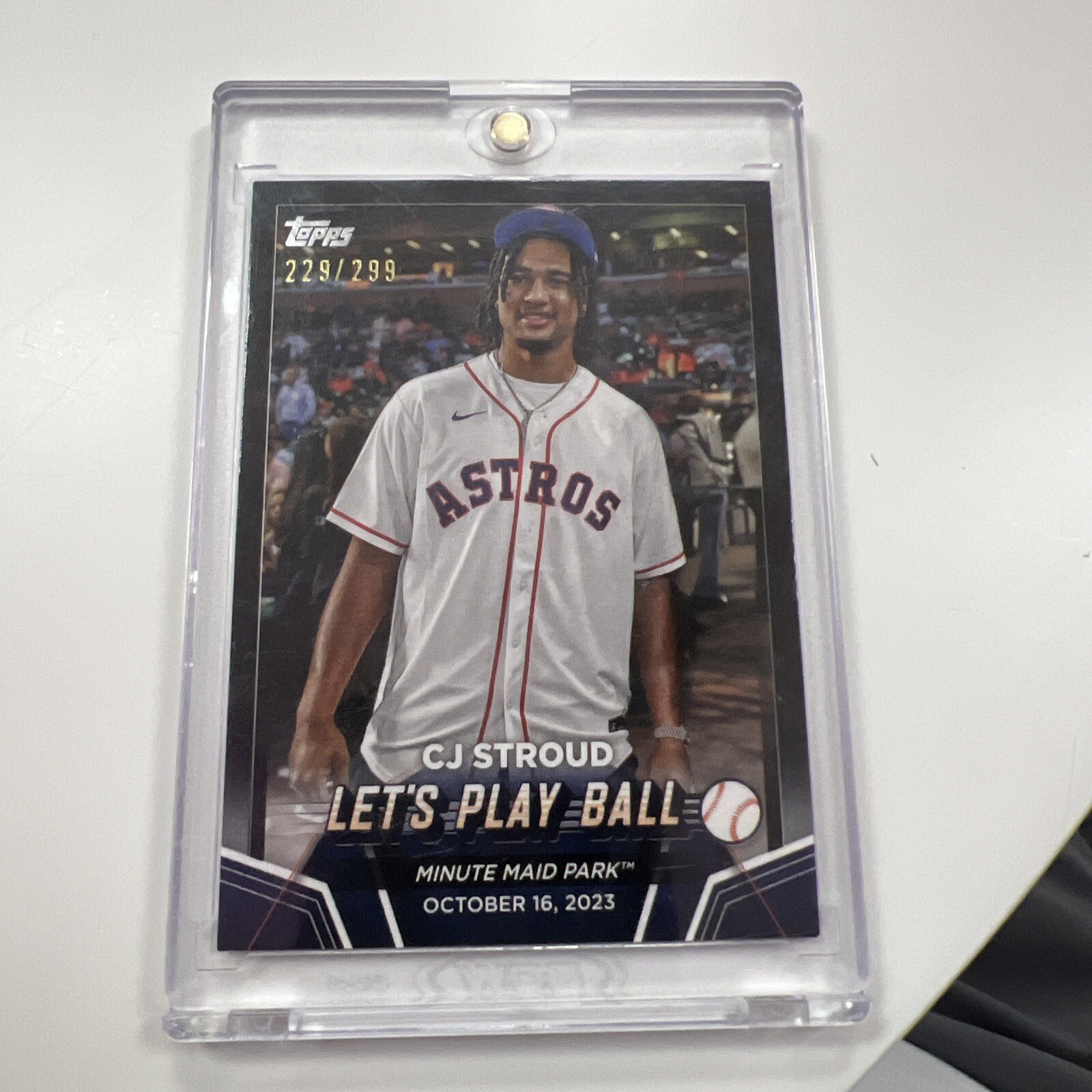 2024 Topps Series 2 Let's Play Ball SP Black #229/299 C.J. Stroud