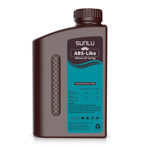 SUNLU ABS-Like / Standard / 14K / Zmywalny w wodzie / Prany w wodzie-ABS / PA-Like Żywica 1KG - Zdjęcie 97 z 129